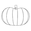 YAZHPA 1pc Autumn Pumpkin 3D Shaped Metal Wreath Form, Thanksgiving Wire Floral Frame Halloween Pumpkin Wreath Indoor Outdoor Garden Porch Kitchen DIY Craft Decorations