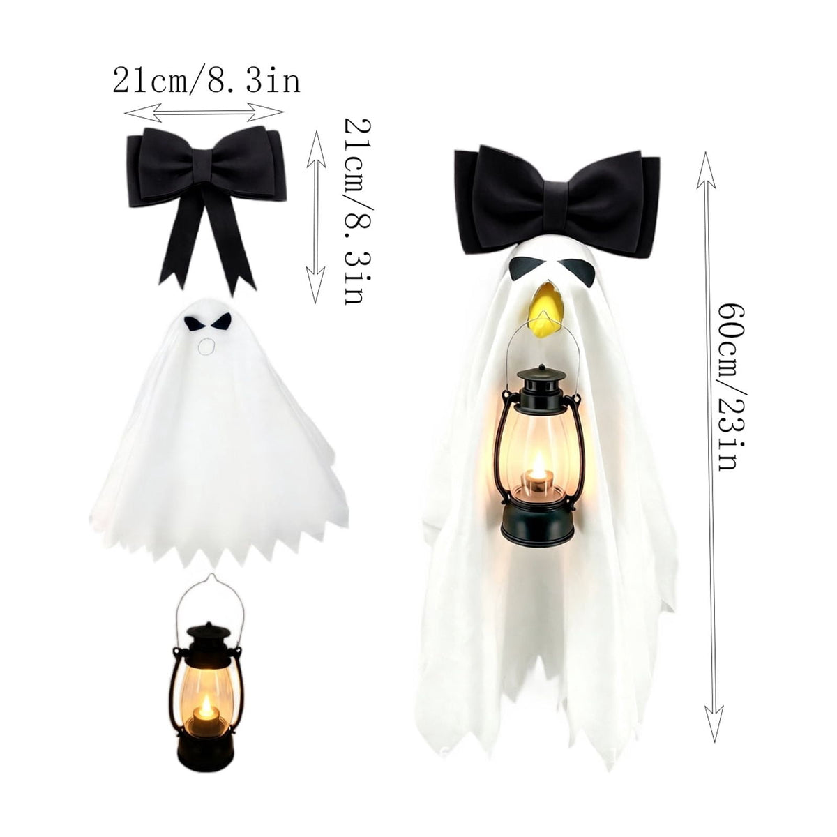 Halloween Garden Porch Decor, Porch Goose Outfits Halloween, 23 Inch Porch Goose Outfits, Witch Dress and Hat Set, Fits 23X11X26 Inch Standing Plush Goose for Front Porch Lawn