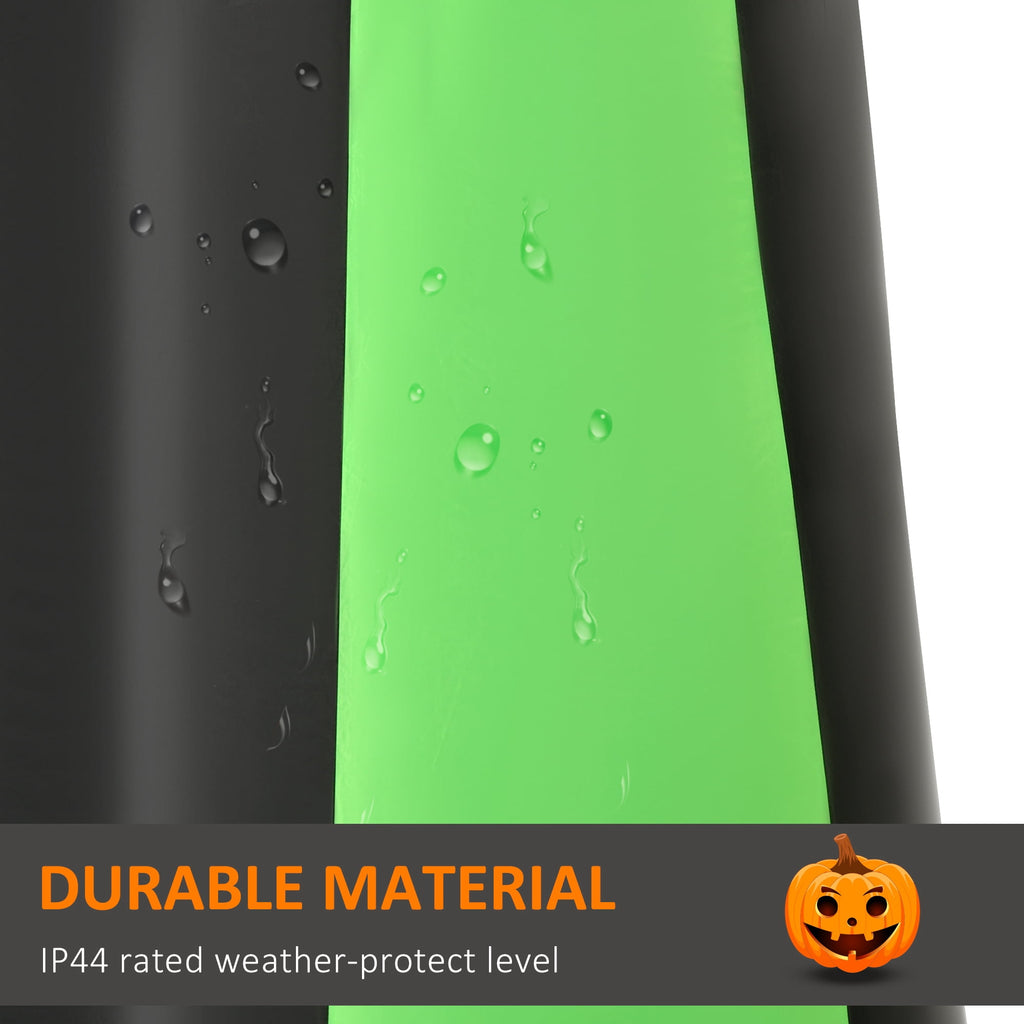 HOMCOM Halloween Inflatable Pumpkin with LED Lights for Garden Indoor Outdoor