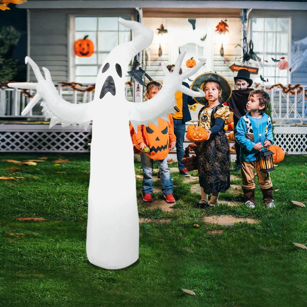 SUYOLL Halloween Decorations Indoor Inflatable Decorations 6FT Glowing Scary Party Yard Decoration Desktop Ornament Prop Decal
