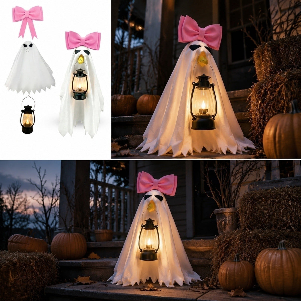 Halloween Garden Porch Decor, Porch Goose Outfits Halloween, 23 Inch Porch Goose Outfits, Witch Dress and Hat Set, Fits 23X11X26 Inch Standing Plush Goose for Front Porch Lawn