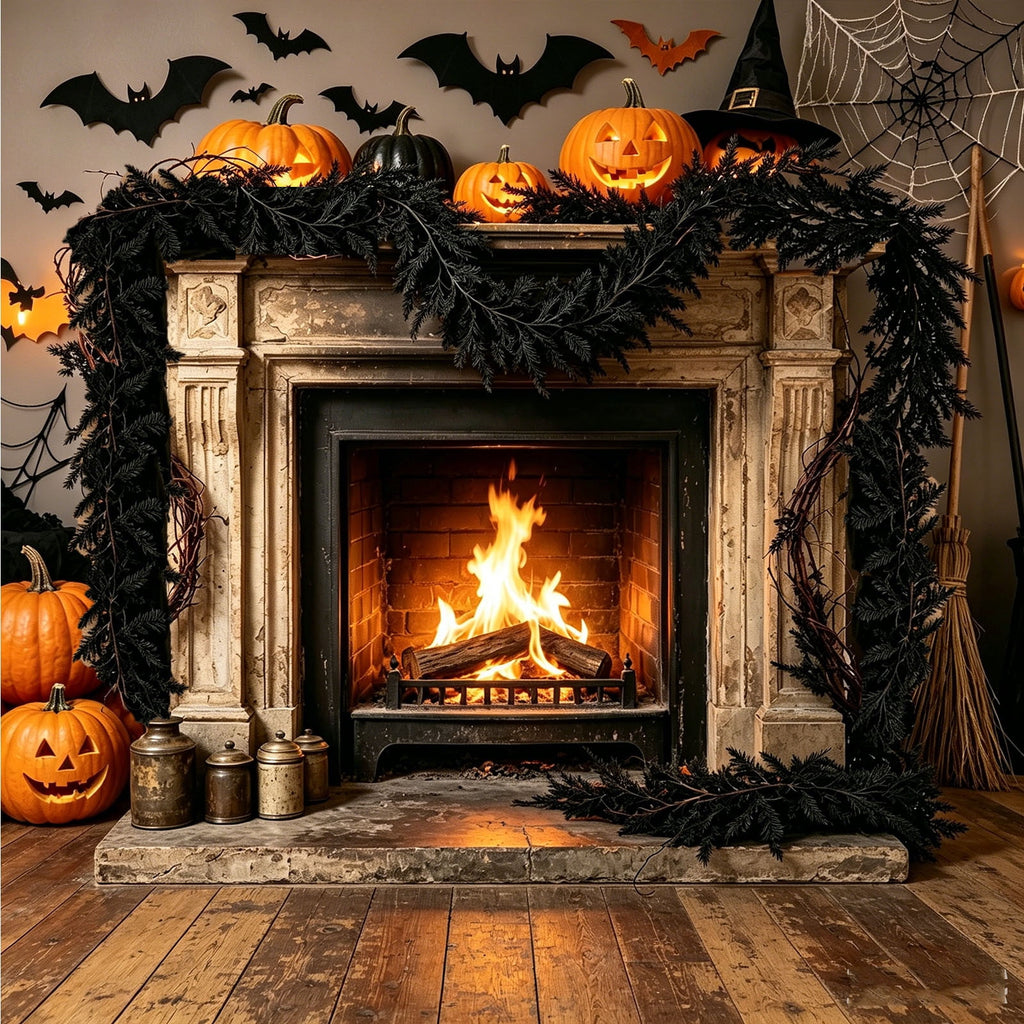 SPOORYYO 2Pcs Fall Maple Leaves Stems for Vase, Artificial Autumn Fake Leaves Decor, Maple Leaf Bushes Shrubs for Thanksgiving Halloween Home Farmhouse Table Centerpiece, 12.99" x 7.87"