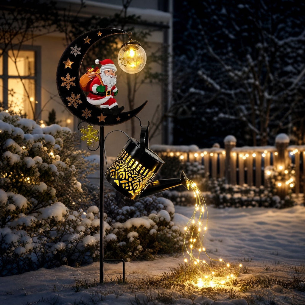 Halloween Solar Garden Stake Light,Metal Hanging Pumpkin Lantern Waterproof for Yard Lawn Proch