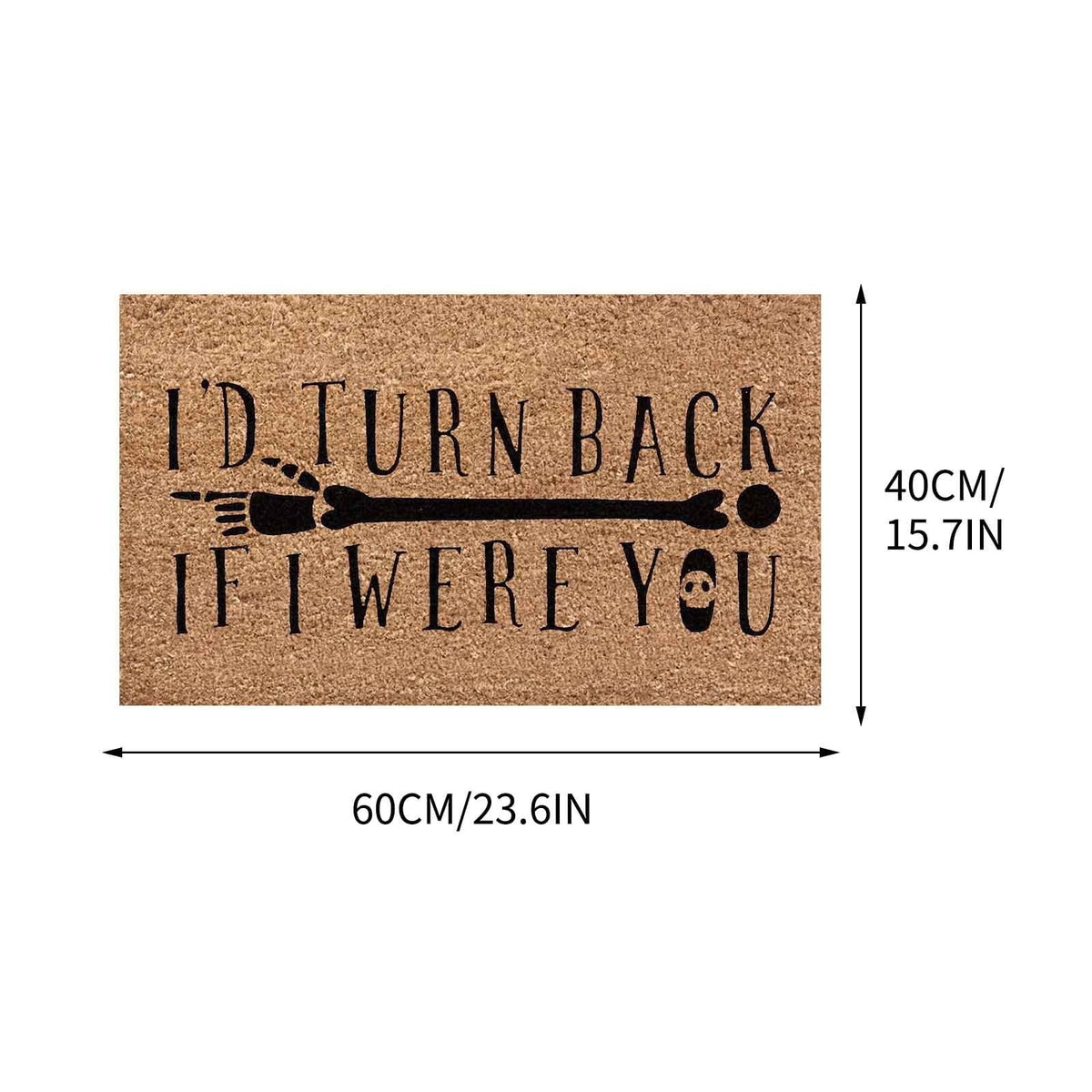 Halloween Kitchen Mat Halloween Printed Carpet Non-slip Entry Door Entry Mat Absorbent Bathroom Kitchen Entryway Mat 40*60cm