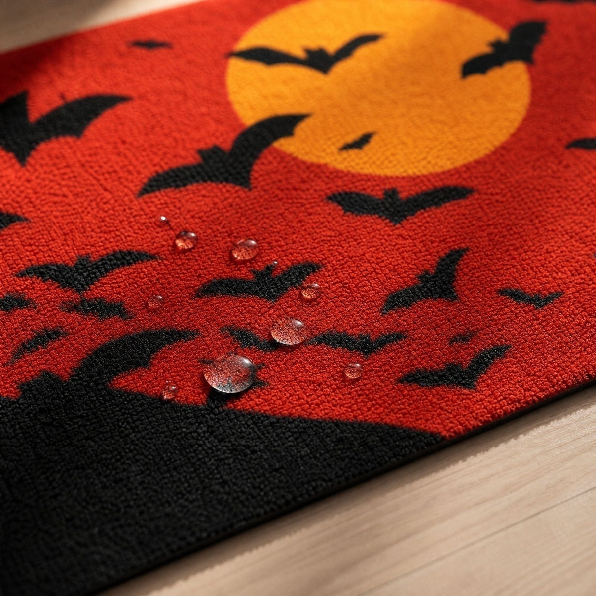 Doormat Front Door Mat New Home Closing Housewarming Gift Unwelcome Bat Full Bats Halloween