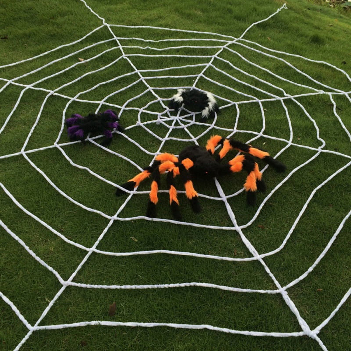 Halloween Spider Decorations Realistic Hairy Spiders Spider Props for Indoor, Outdoor and Yard Creepy Decor 75CM (30 Inch)