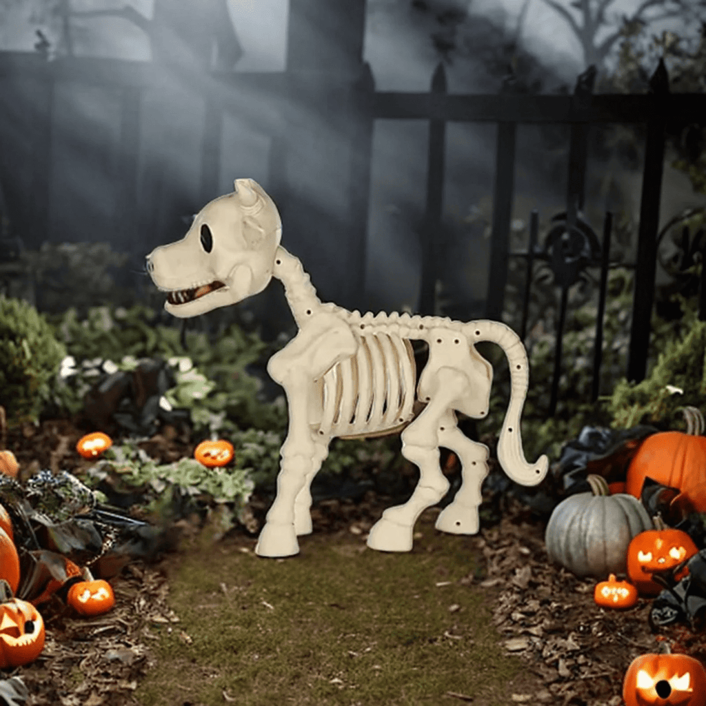 amlbb Halloween Decorations Indoor Outdoor Cow Skeleton, 2025 New Cow Skeleton Halloween Decoration, Cow Skeleton Halloween Decorative Prop Halloween on Clearance