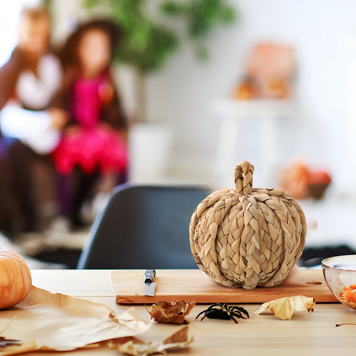 LAMIRO Thanksgiving Simulation Pumpkin Autumn Halloween Thanksgiving Decoration for Home Table Centerpieces Fall Halloween Thanksgiving Decor Fall Decorations