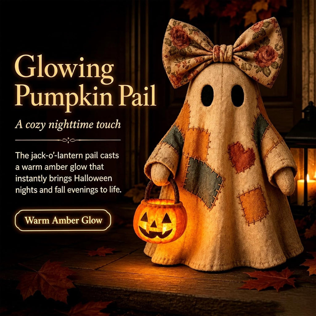 Halloween Ghost Night Light, Cute Ghost Playing The Guitar Lamp, Ghost Warm Lighted Figurine Lamps for Party Bedroom Study Room Home Dorm, Halloween Decor Indoor