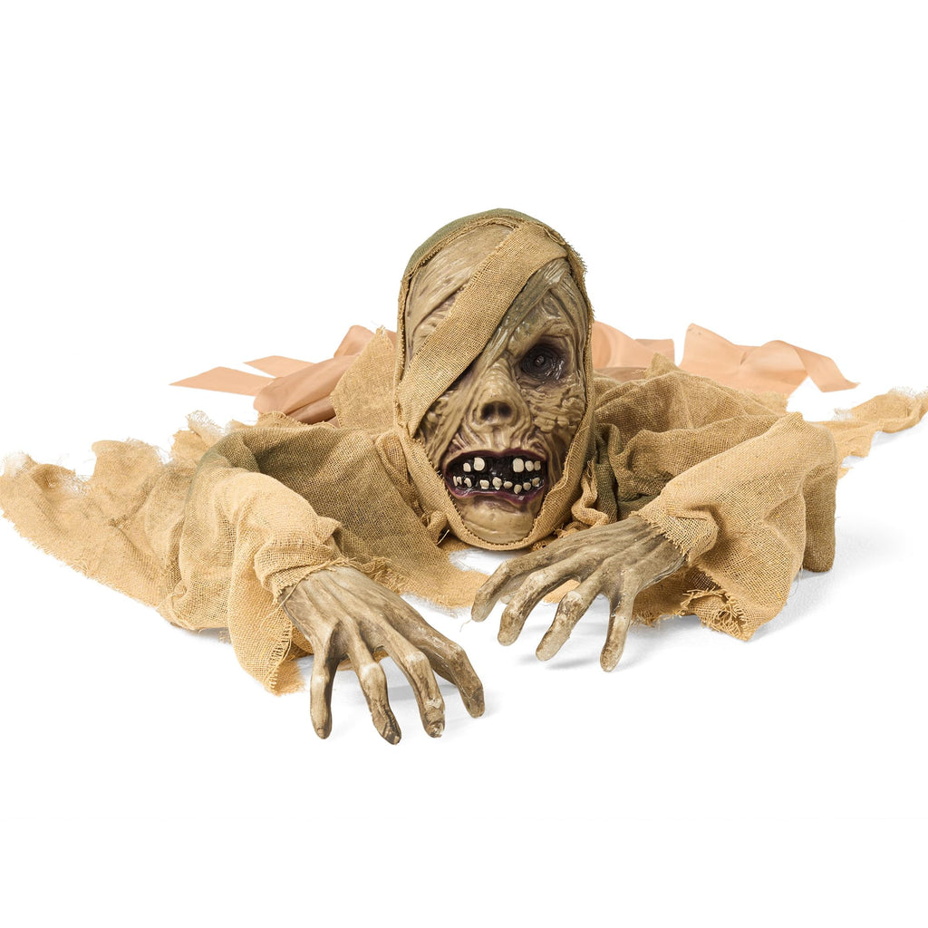 Joyfy Halloween Groundbreaker Halloween Decorations Zombie with Sound and Flashing Eyes,Outdoor Scary Halloween Yard Decorations,Haunted House Decorations