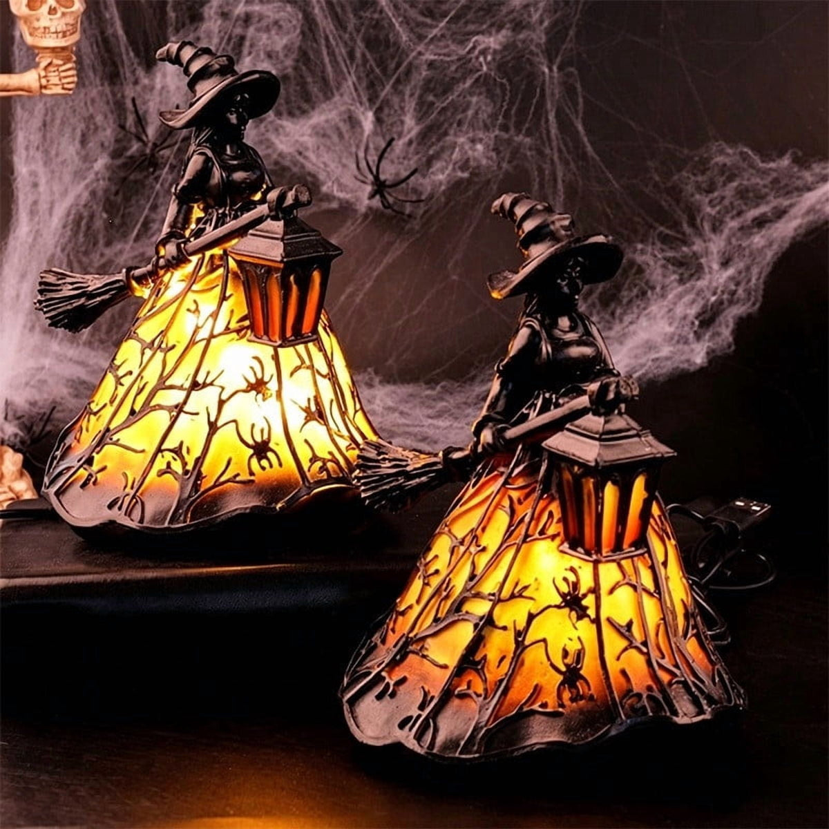 Sruoe Resin Owl Vintage Table Lamp, Decorative Animal Night Light for Bedroom Office Indoor Home Year Round Decor