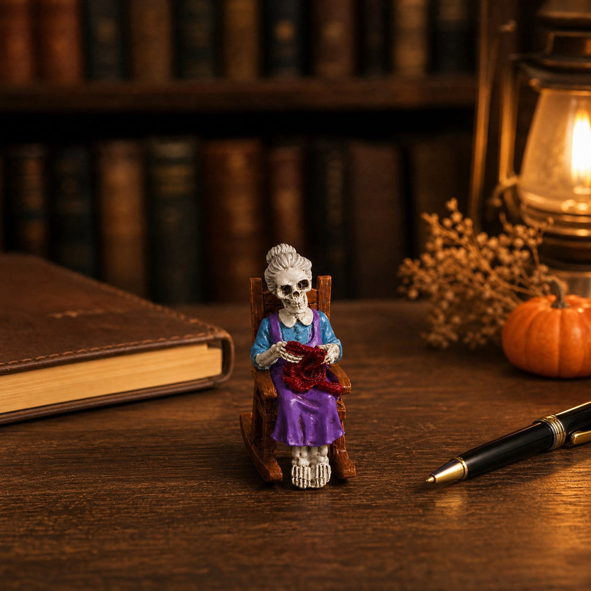 Hotyverty Vintage Window Skeleton Resin Wall Figurine, Gothic Indoor Wall Decor for Door Mantel, Creative Halloween Gift for Halloween Party Decor Enthusiasts