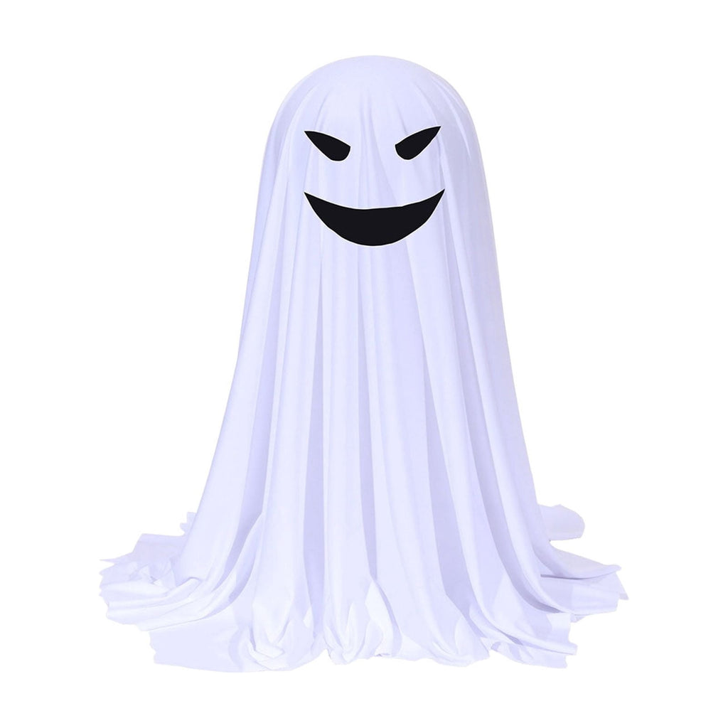 Aurorax Early Halloween Decorations Outdoor,Ghost Halloween Decoration 2 ft Realistic Waterproof Ghost Decor for Front Porch Yards Gardens Lawn Black