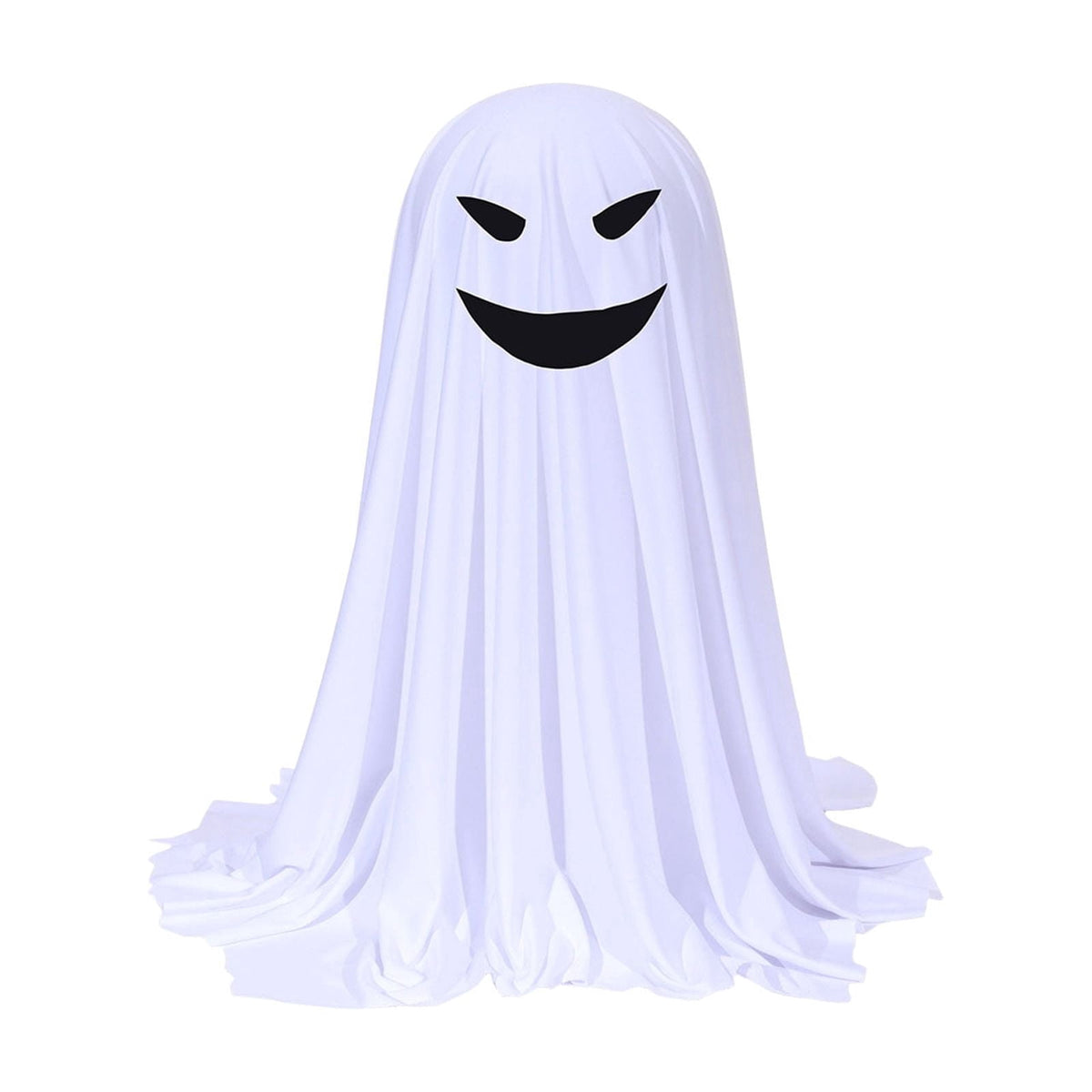 Aurorax Early Halloween Decorations Outdoor,Ghost Halloween Decoration 2 ft Realistic Waterproof Ghost Decor for Front Porch Yards Gardens Lawn Black