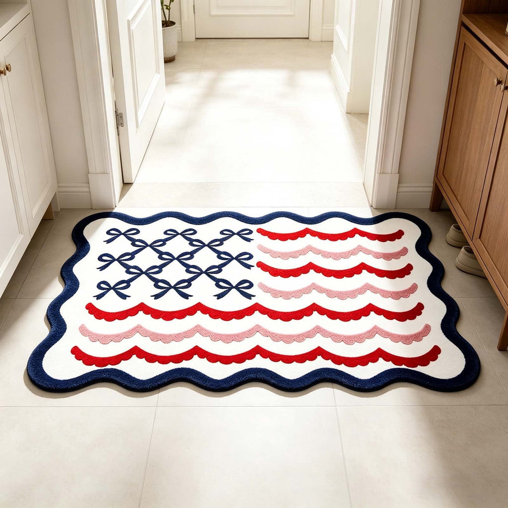 Front Door Mat Indoor Outdoor Entrance Rug, Semicircular Entrance Mat, Half Round Waterproo Non-Slip Durable Rubber Doormat for Garage, Patio, 29.5 inch
