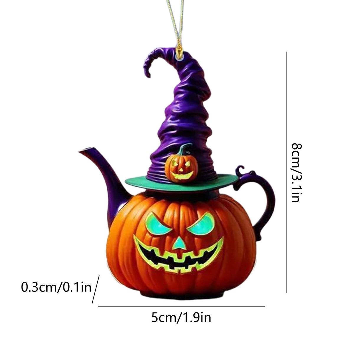 Generic Halloween Door Hanging Decor Pumpkin Ghost Bat Paper Sign Indoor Outdoor Front Door Decoration 16 Inch