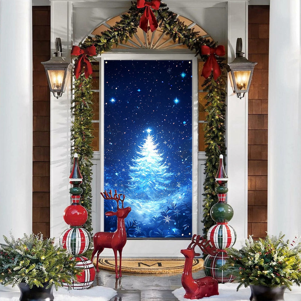 DAMAI Halloween Door Hanging Curtain Party Festival Scene Layout Supplies Decorative Porch Hanging Cloth