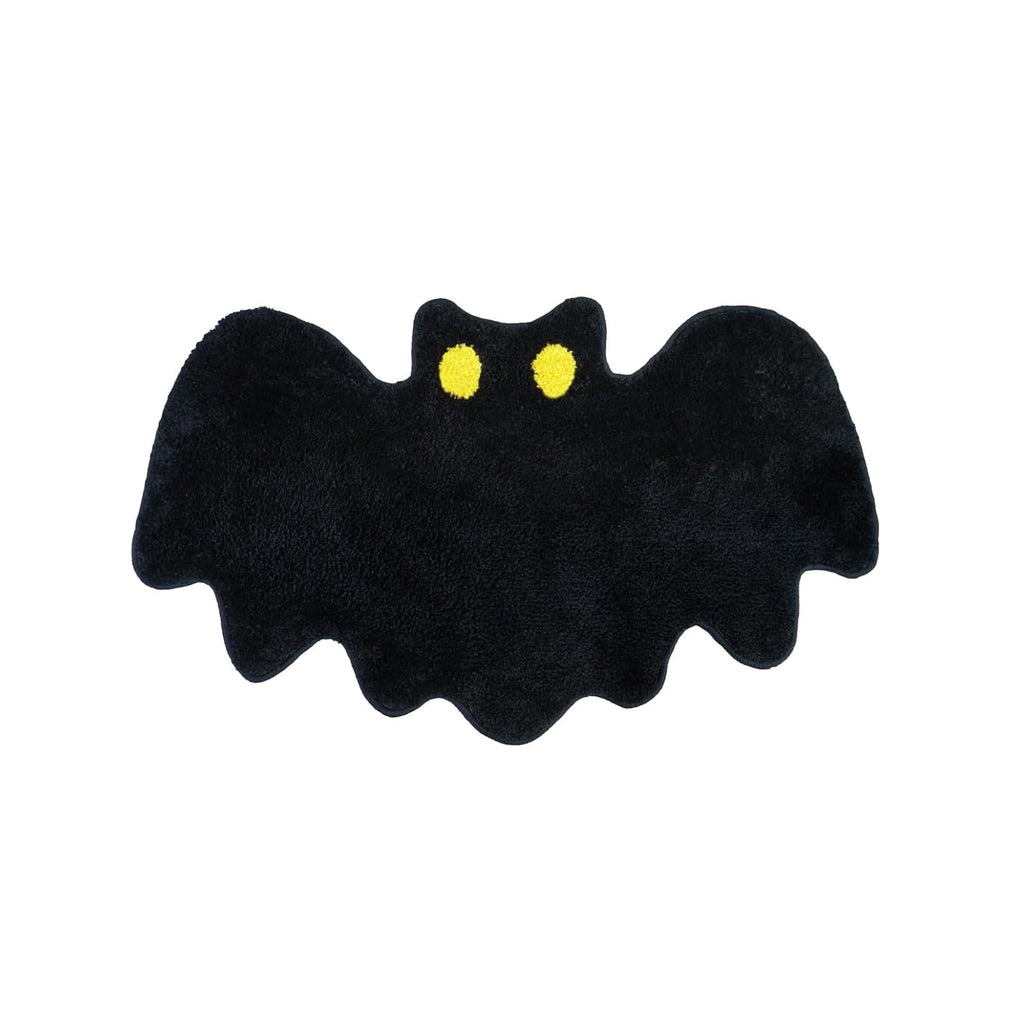 Halloween Decor White Ghost Rug 24x16 inches, Handmade Tufted Fluffy Aesthetic Area Rugs, Cute Soft Cool Non Slip Floor Carpet Bath mat, Living Room, Bathroom, playroom, Kitchen