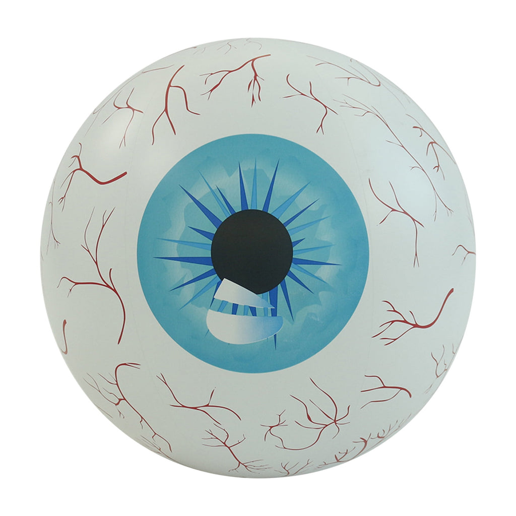 Loyerfyivos Halloween Eyeball Decorations Balloons,Eyeballs Blow Up Scary Bloodshot Eyeballs Indoor Outdoor Garden Halloween Decors for Lawn Party (A)