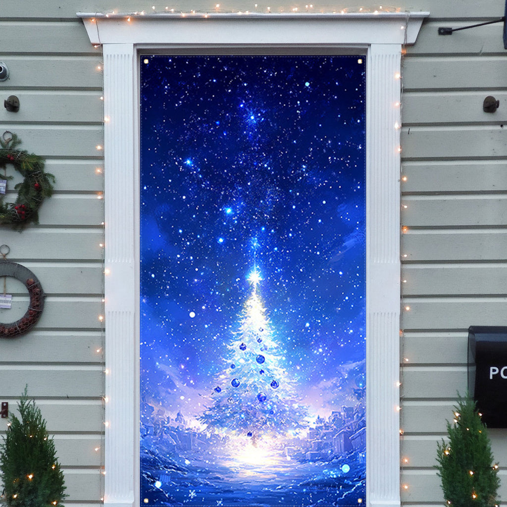 DAMAI Halloween Door Hanging Curtain Party Festival Scene Layout Supplies Decorative Porch Hanging Cloth