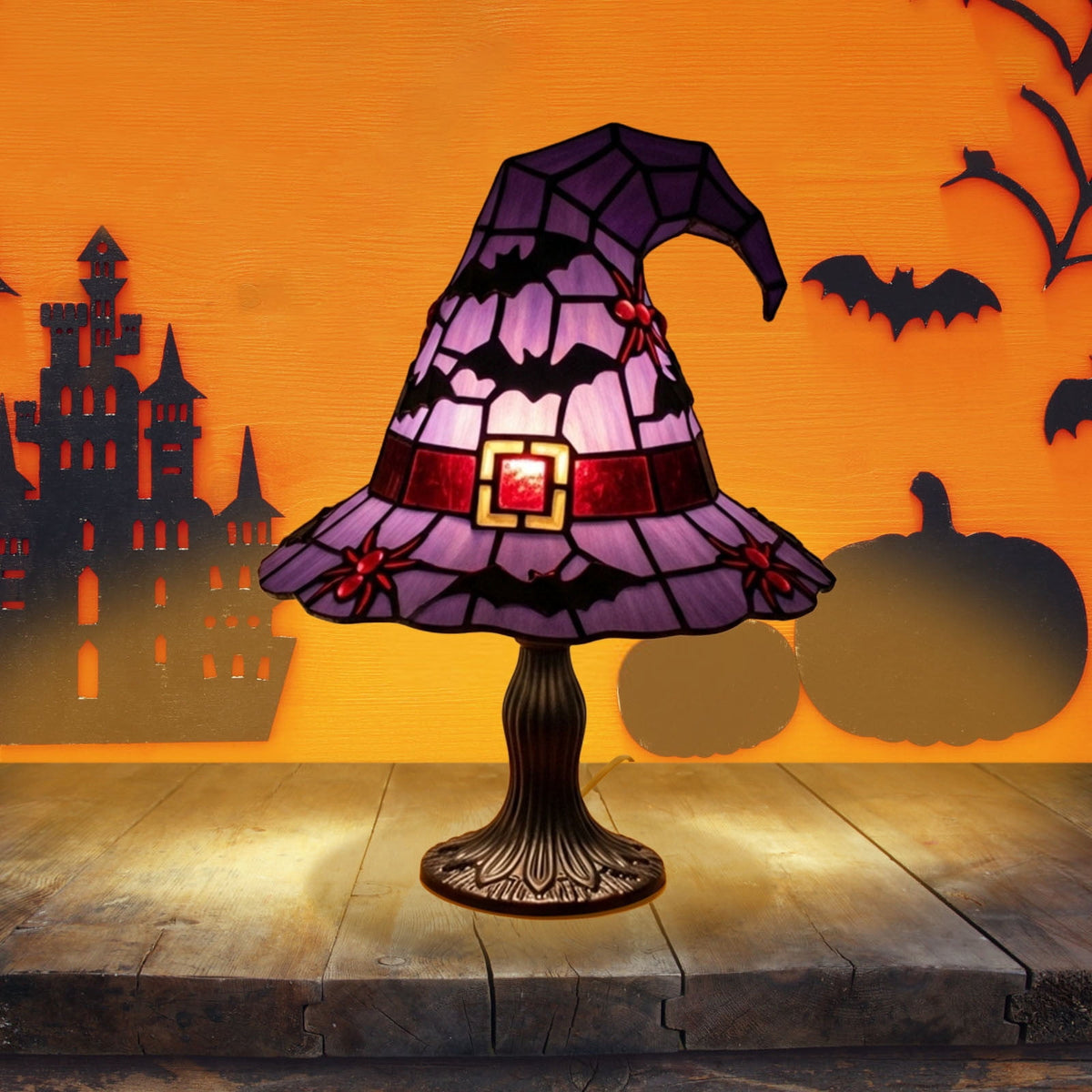 Halloween Ghost Night Light, Cute Ghost Playing The Guitar Lamp, Ghost Warm Lighted Figurine Lamps for Party Bedroom Study Room Home Dorm, Halloween Decor Indoor
