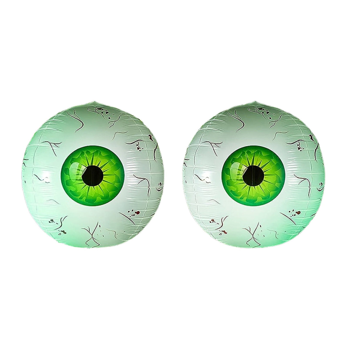 Halloween Decoration Outdoor Clearance Under $5.00!2PCS Halloween Inflatable Eyeball Decorations Bloodshot Eyeball Balloons Set Hanging Horror Eye Ornaments For Halloween Yard Window Party Decor