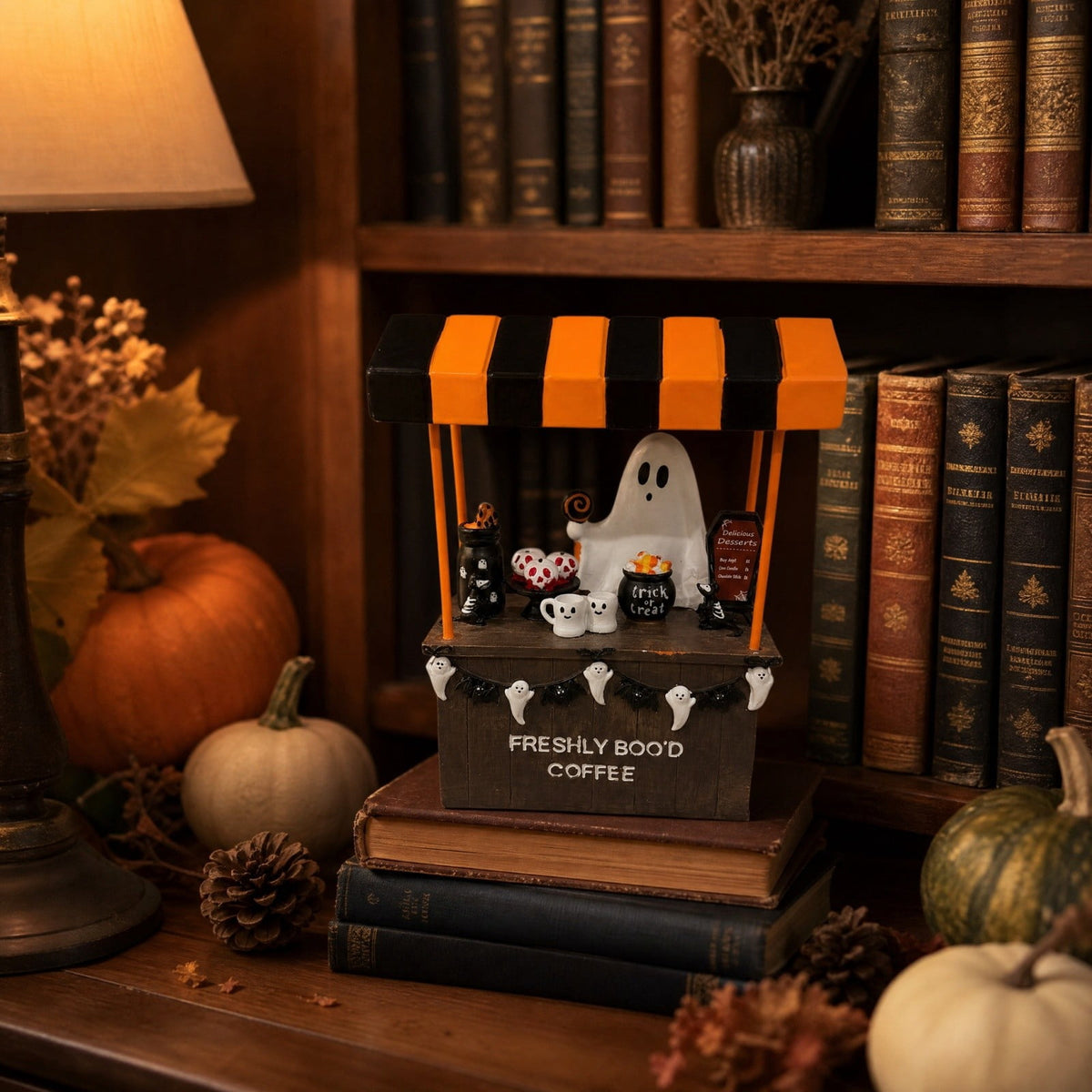 Light Up Ghost Pumpkin Candy Bowl Halloween Decor, Halloween Decorations Outdoor LED Glowing Ghost Candy Pumpkin Bowl, Fall Front Porch Yard Indoor Table Ghosts Treat Bowls Decor