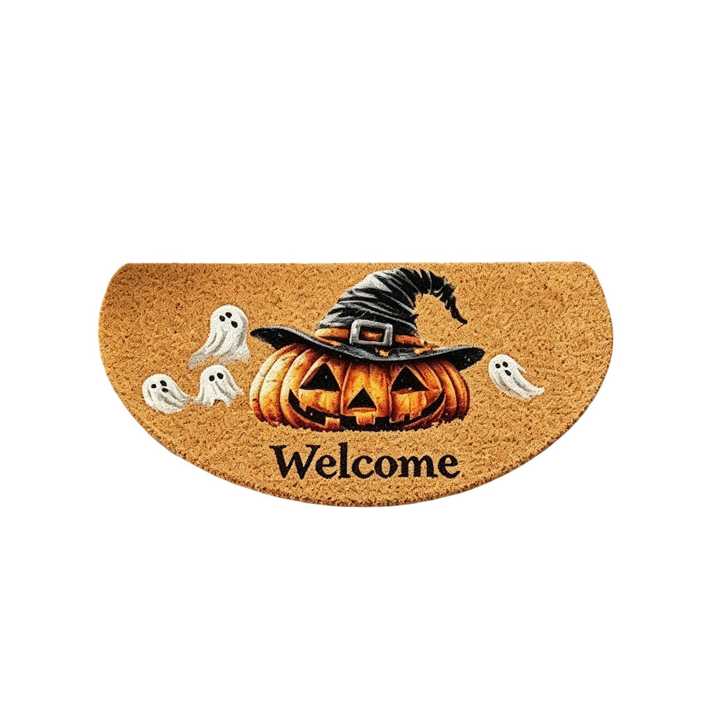 Halloween Door Mat Classic Print Skidproof Mat 15.75x23.62in Polyester Skidproof & Dirt Trapping for Front Door Porch Entryway by MPOISVA