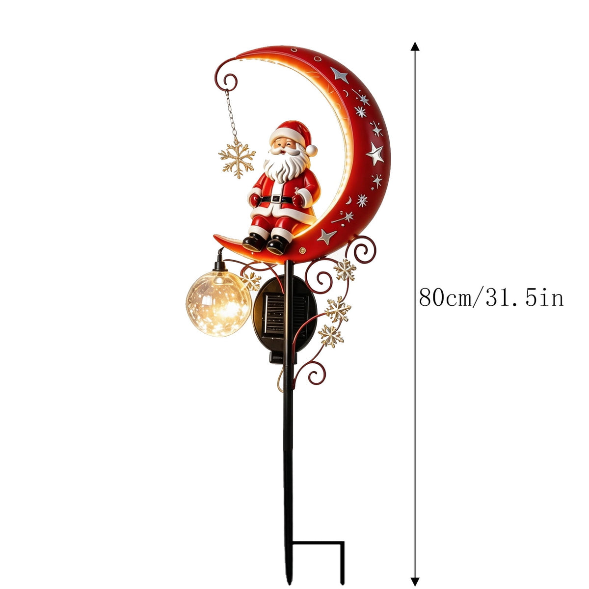 Halloween Solar Garden Stake Light,Metal Hanging Pumpkin Lantern Waterproof for Yard Lawn Proch