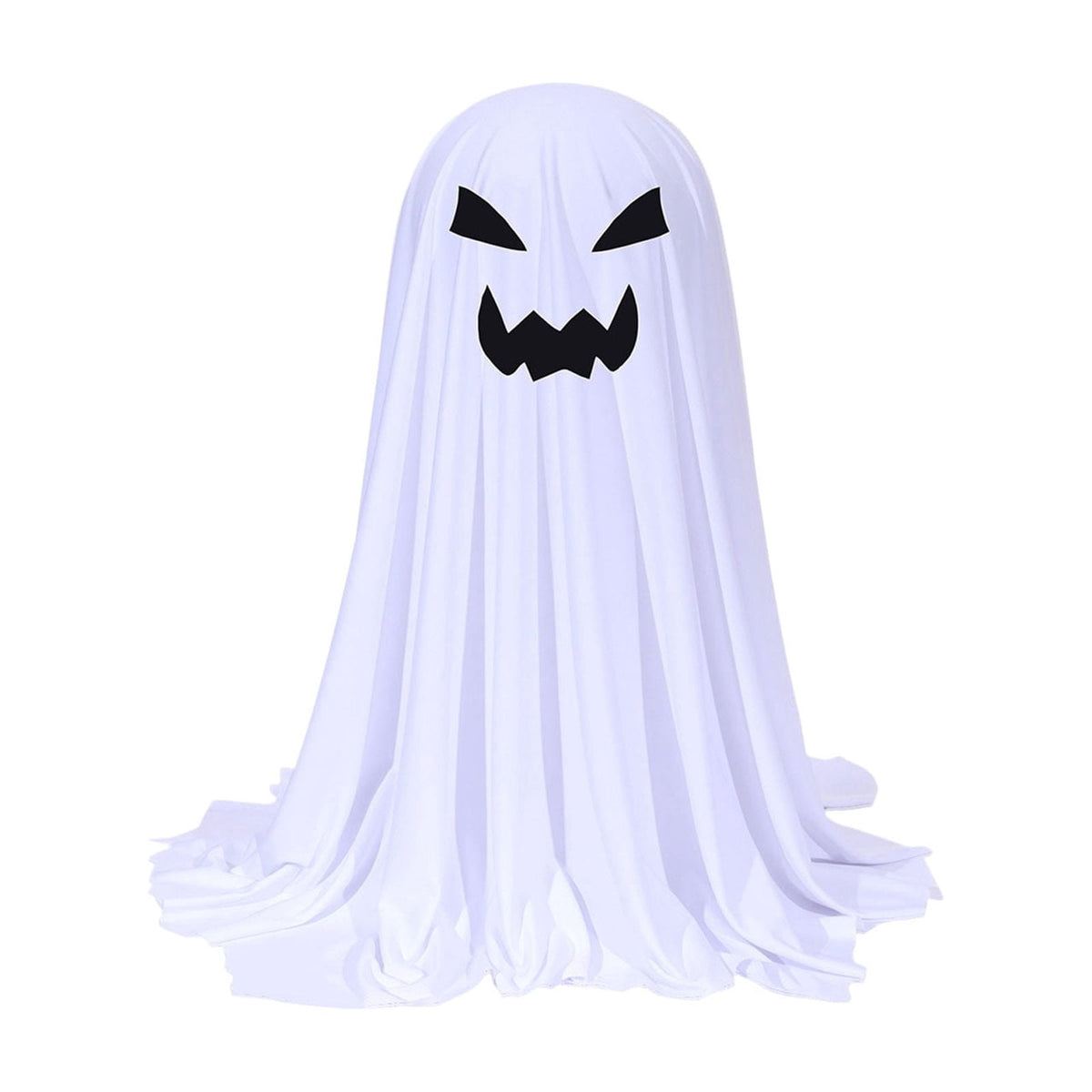 Aurorax Early Halloween Decorations Outdoor,Ghost Halloween Decoration 2 ft Realistic Waterproof Ghost Decor for Front Porch Yards Gardens Lawn Black