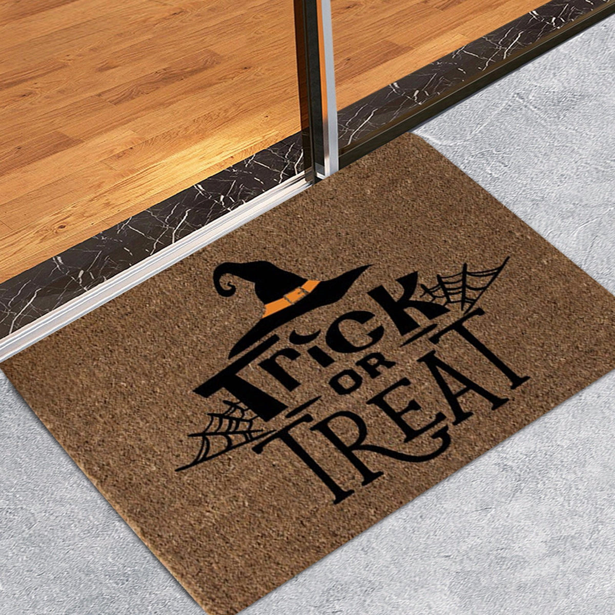 ZToonmas 15" x 23" Vintage Halloween Rugs, Halloween Horror Print Outdoor Rugs Floor Mat Hallway Kitchen Foot Mat Soft Non-Slip