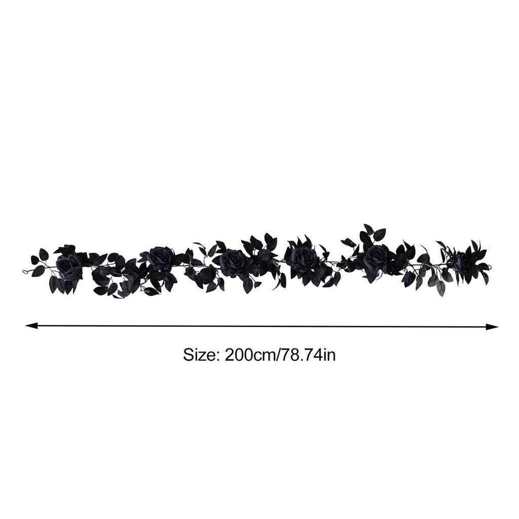 Chmadoxn 78.74" Halloween Thanksgiving Maple Leaf Garland with Mini Pumpkins & Berries, Artificial Fall Leaves Vine for Mantel Staircase Porch, Autumn Harvest Hanging Home Decor