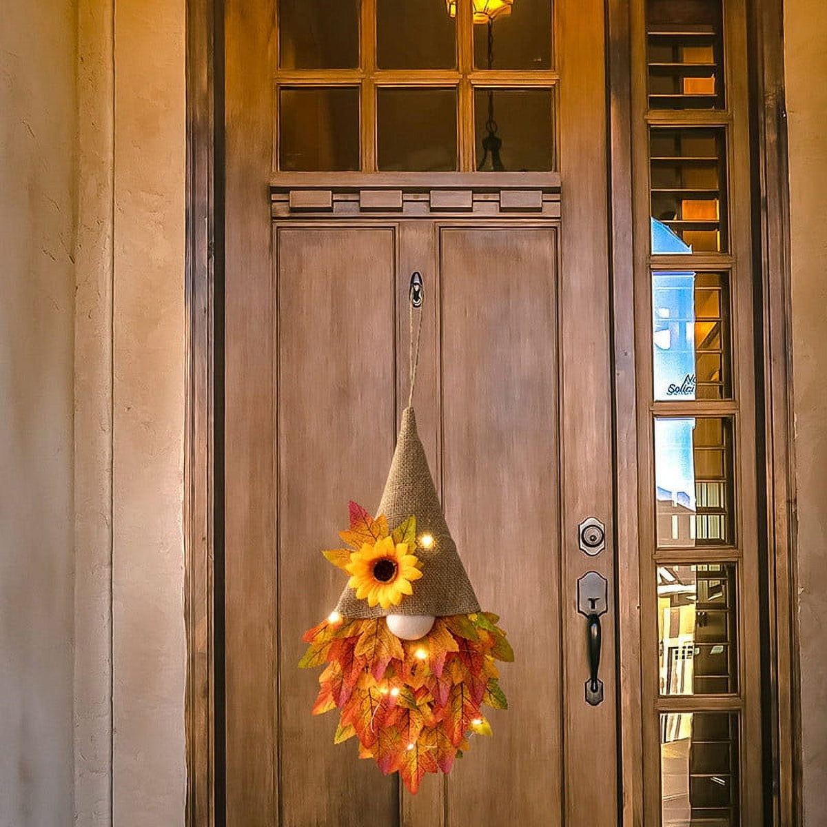 Cheapark Wooden Door Panel Wall Hanging - Seasonal Holiday Decoration For Home Entryways, Festive Window And Door Decor