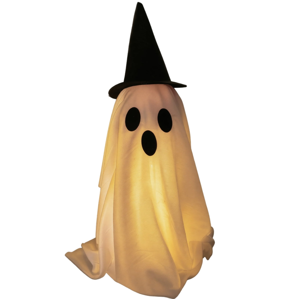 Halloween Decorations Indoor Light Up Ghosts with Bow, Easy to Assemble Light Up Spooky Ghosts Decoration Halloween Party Decorations for Porch Yard Mantel Home