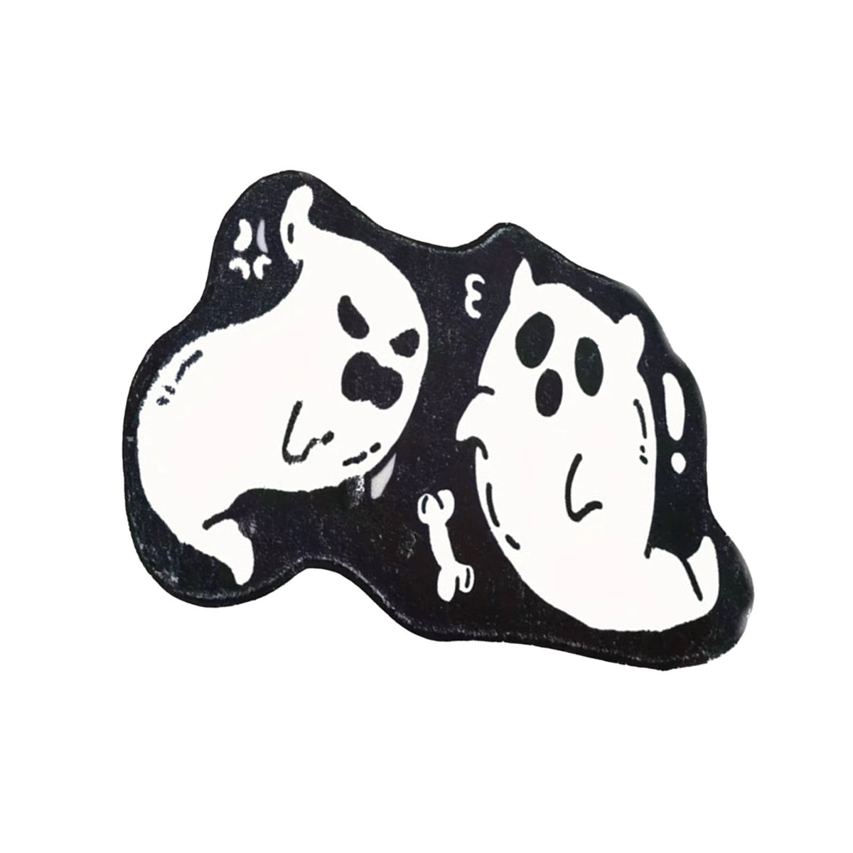 Halloween Decor White Ghost Rug 24x16 inches, Handmade Tufted Fluffy Aesthetic Area Rugs, Cute Soft Cool Non Slip Floor Carpet Bath mat, Living Room, Bathroom, playroom, Kitchen