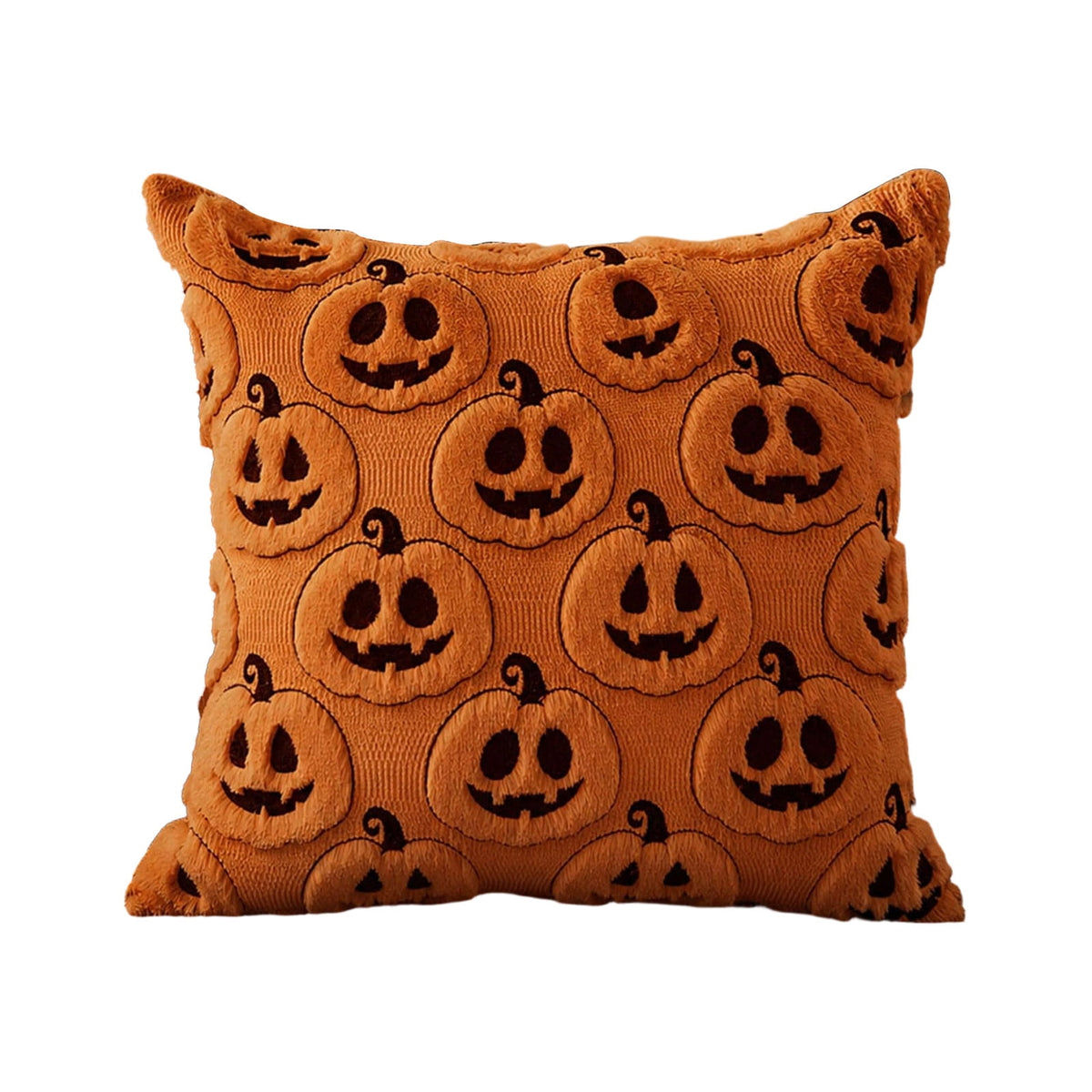 Cute Reading Ghost Plush Throw Pillow, Halloween Book & Pumpkin Bucket Ghost Stuffed Cushion, Spooky Season Decorative Pillow, for Sofa, Bedroom, Party Decor
