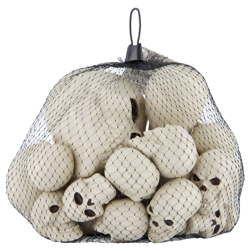 Faux Bag of Skulls, 21 Pieces, Halloween by Way To Celebrate
