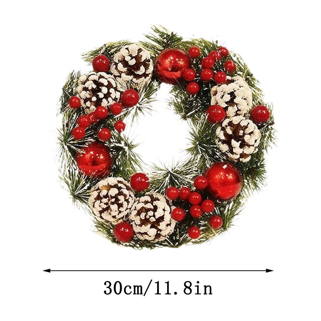 Nkmbld 4th of July Wreaths for Front Door, Independence Day Wreath Red White Blue Flower Wreath for Independence Day Memorial Day Flag Day Decor