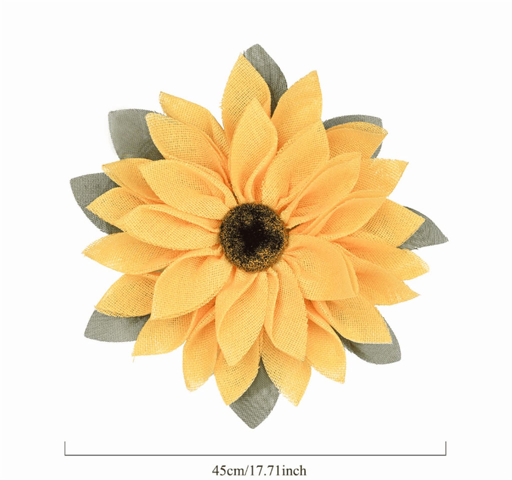 Large Fall Wreath Autumn Wreaths Thanksgiving Harvest Halloween Wreath for Front Door Home Outdoor Indoor Holiday Festival Decoration