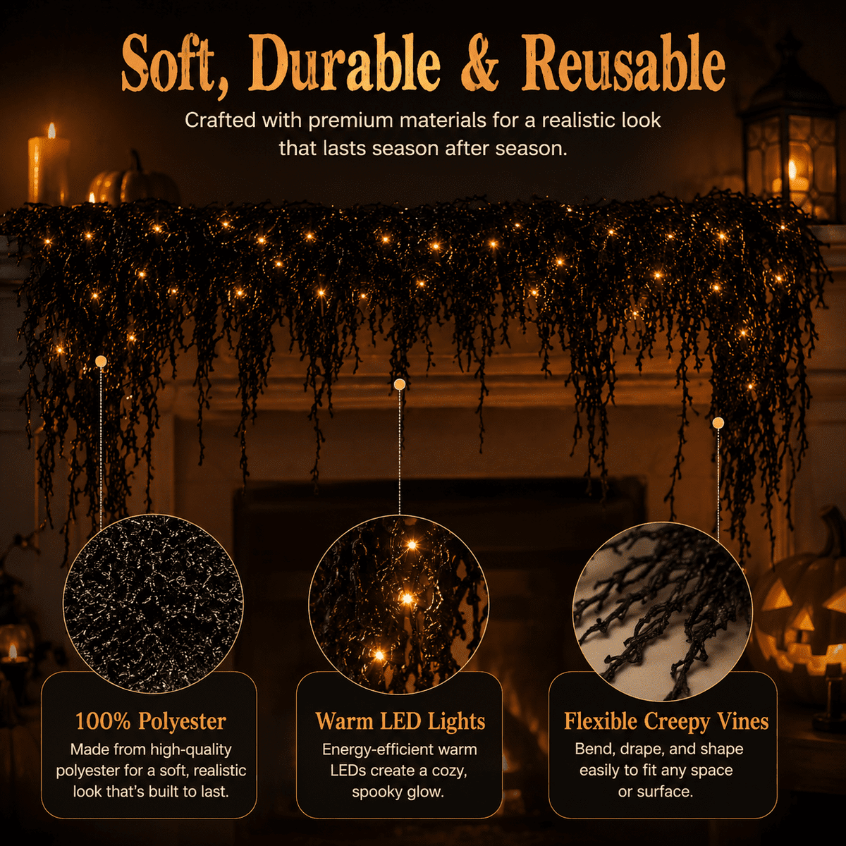 Diceymbol 11.81 Inch Halloween Ghost Night Light, Witch Hat Ghost Lamp with Jack O Lantern, Halloween Decorations Indoor for Table Mantel Party Decor