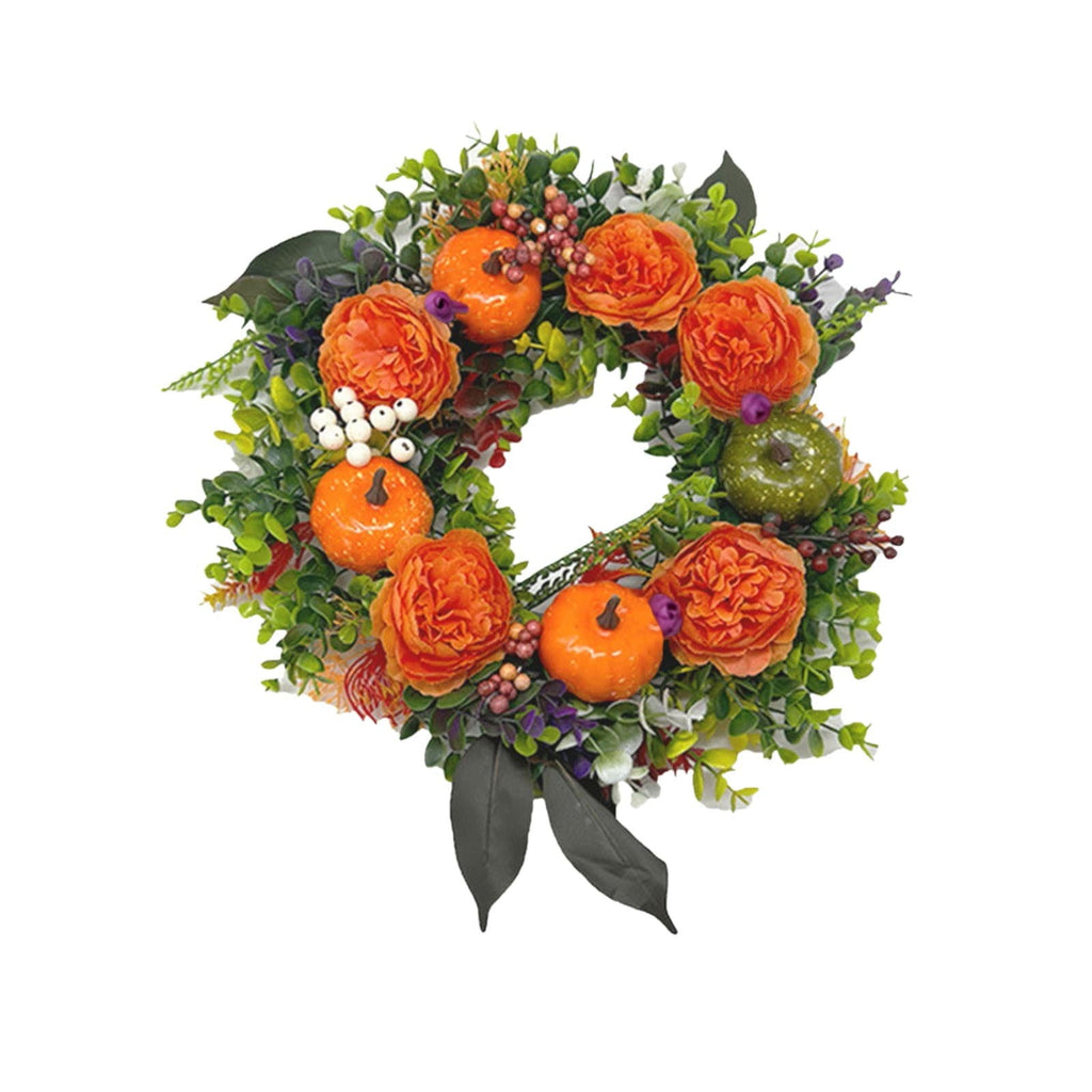 sruoe Halloween Decorations, Indoor Outdoor Halloween Decor, Artificial Wreaths, Halloween Decorations for Outside, Halloween Simulation Decorative Wreath