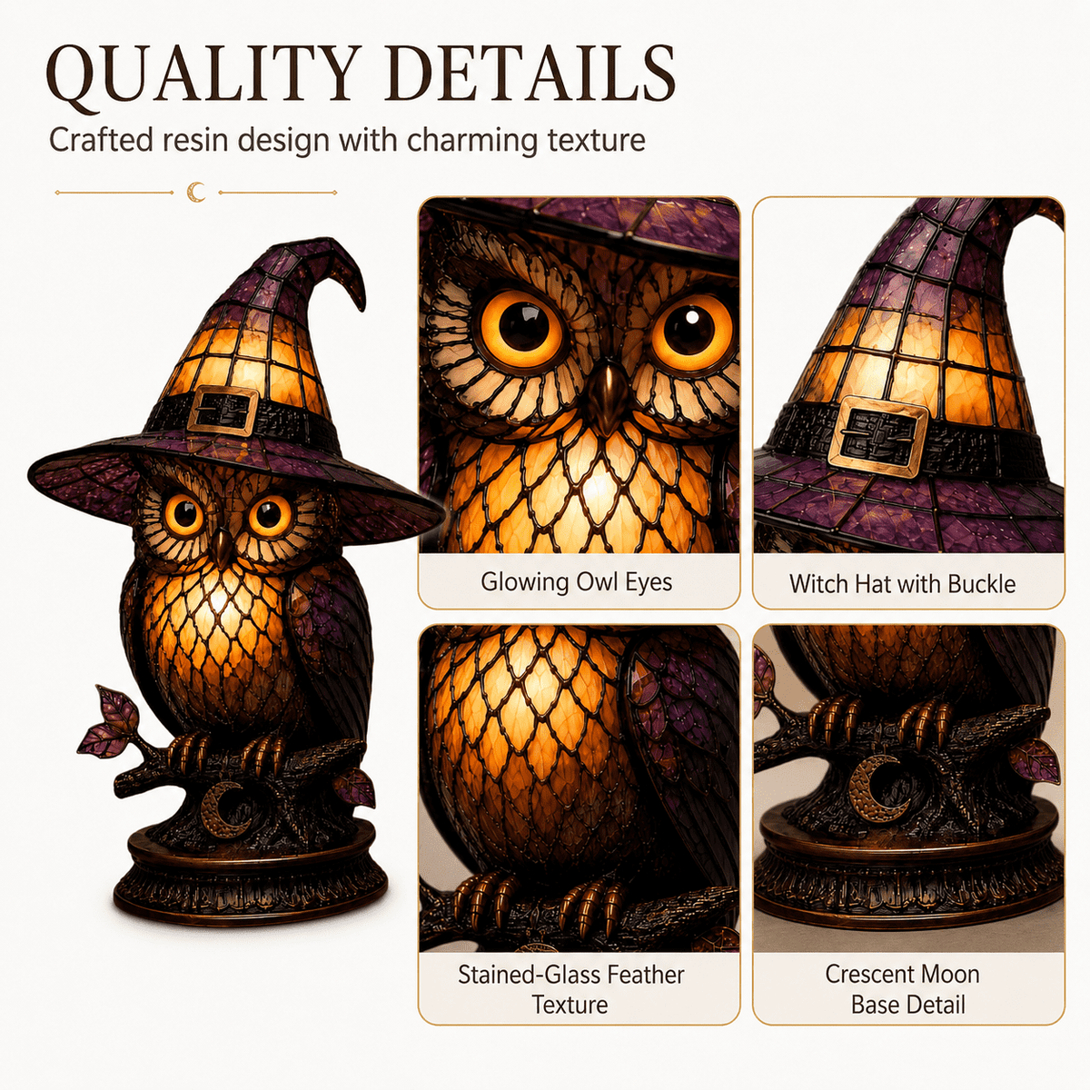 Diceymbol 11.81 Inch Halloween Ghost Night Light, Witch Hat Ghost Lamp with Jack O Lantern, Halloween Decorations Indoor for Table Mantel Party Decor