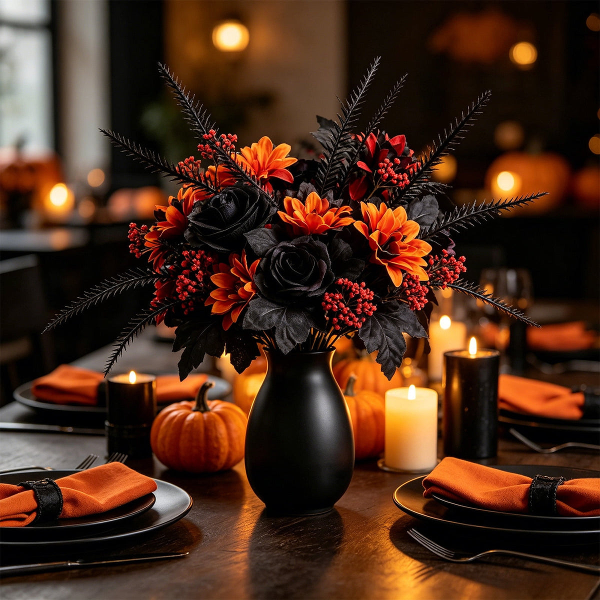 SCNOR 72 Inch Halloween Felt Garland with Ghost Pumpkin Witch Hat Spider Broom, Hanging Decor for Fireplace Mantel Wall