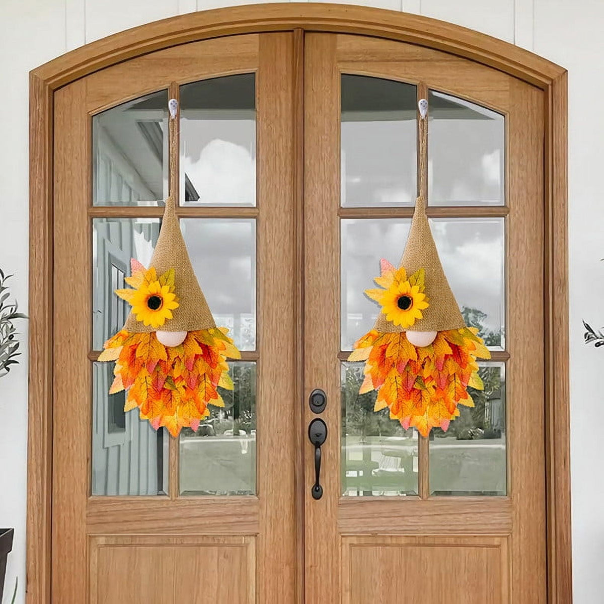 Cheapark Wooden Door Panel Wall Hanging - Seasonal Holiday Decoration For Home Entryways, Festive Window And Door Decor