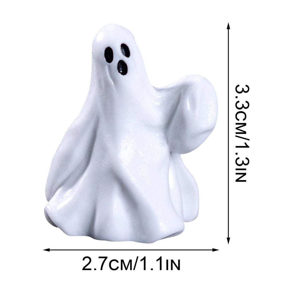 WKSCLPAI Halloween Miniatures Figures Mini Resin Figurines for Halloween Decorations, Halloween Party Favors Bag Fillers Garden Dollhouse Decor 12 Styles to Choose From, Skeleton Hugs