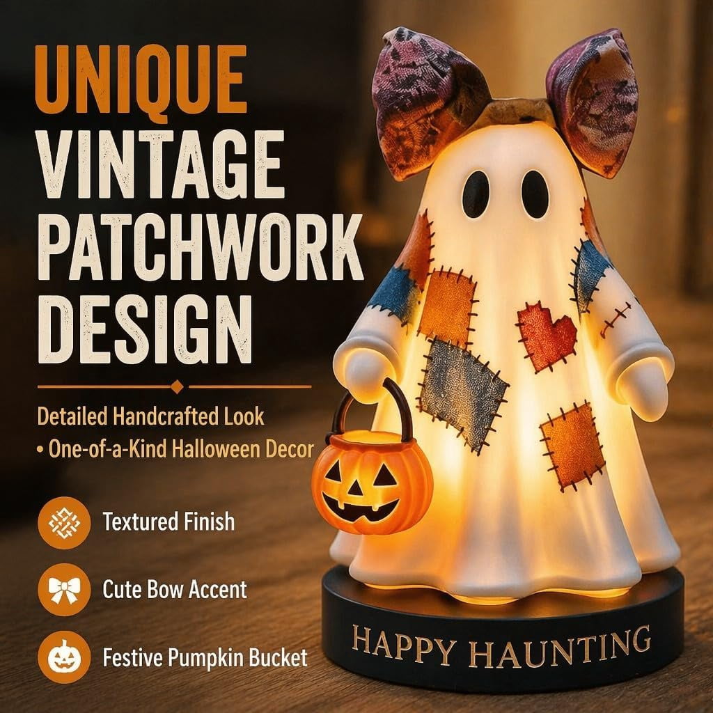 Clearance Halloween Solar Black Cat & Pumpkin Moon Garden Stake Light, Outdoor Waterproof LED Yard Decoration with Crescent Moon, Hanging Jack-o'-Lantern Lantern for Garden, Patio, Walkway, Porch