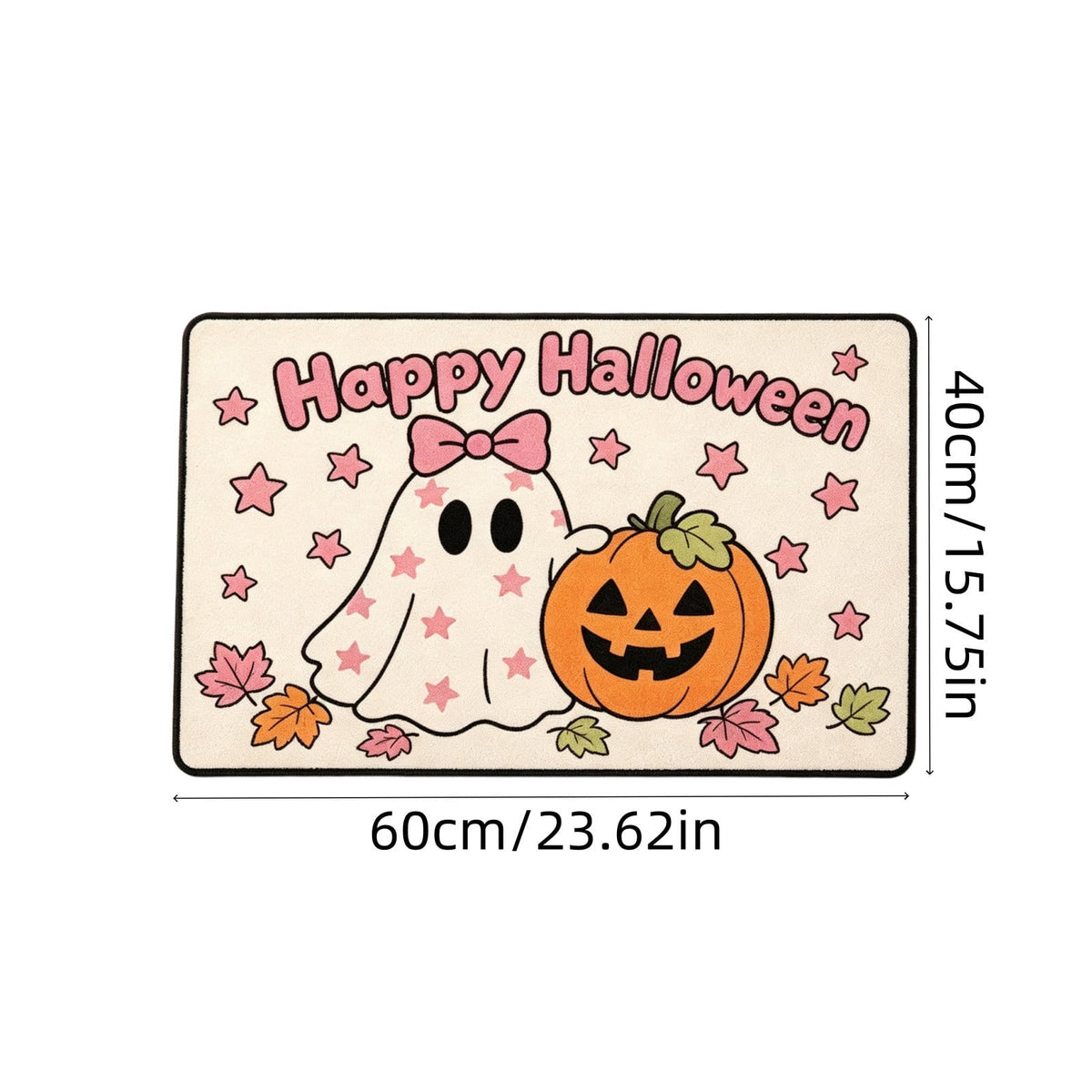 AuroraX Halloween Ghost Decor Outdoor Halloween Decoration Courtyard Tabletop Desktop Haunted Halloween Decoration for Yard Garden Pink