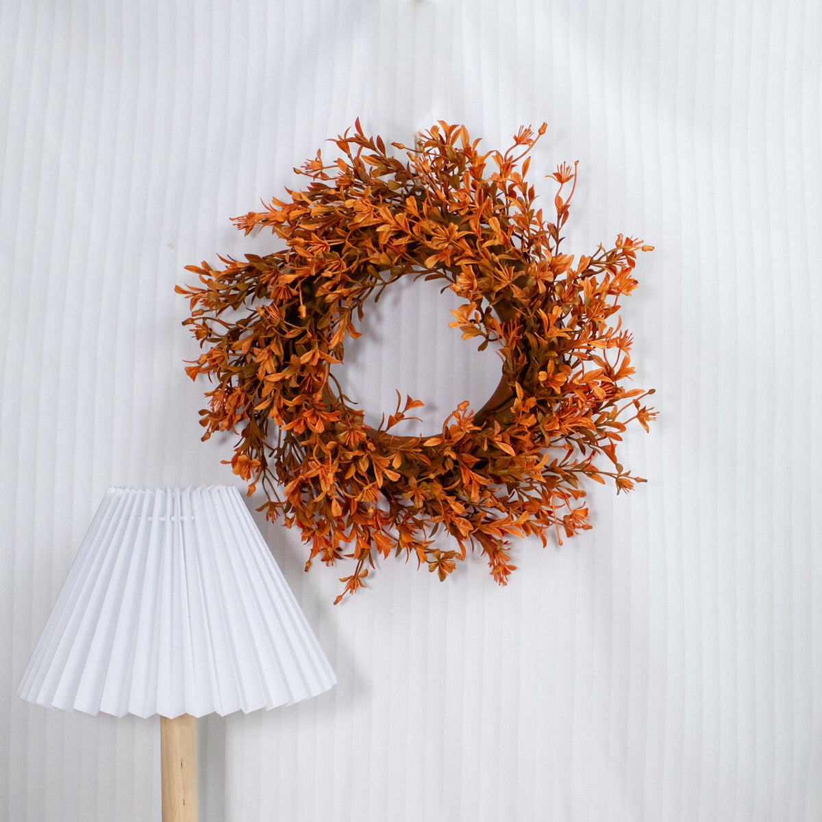 sruoe Fall Wreaths for Front Door for Halloween Party Pendant, Wall Window Decor, Festival Outdoor Hanging Ornament