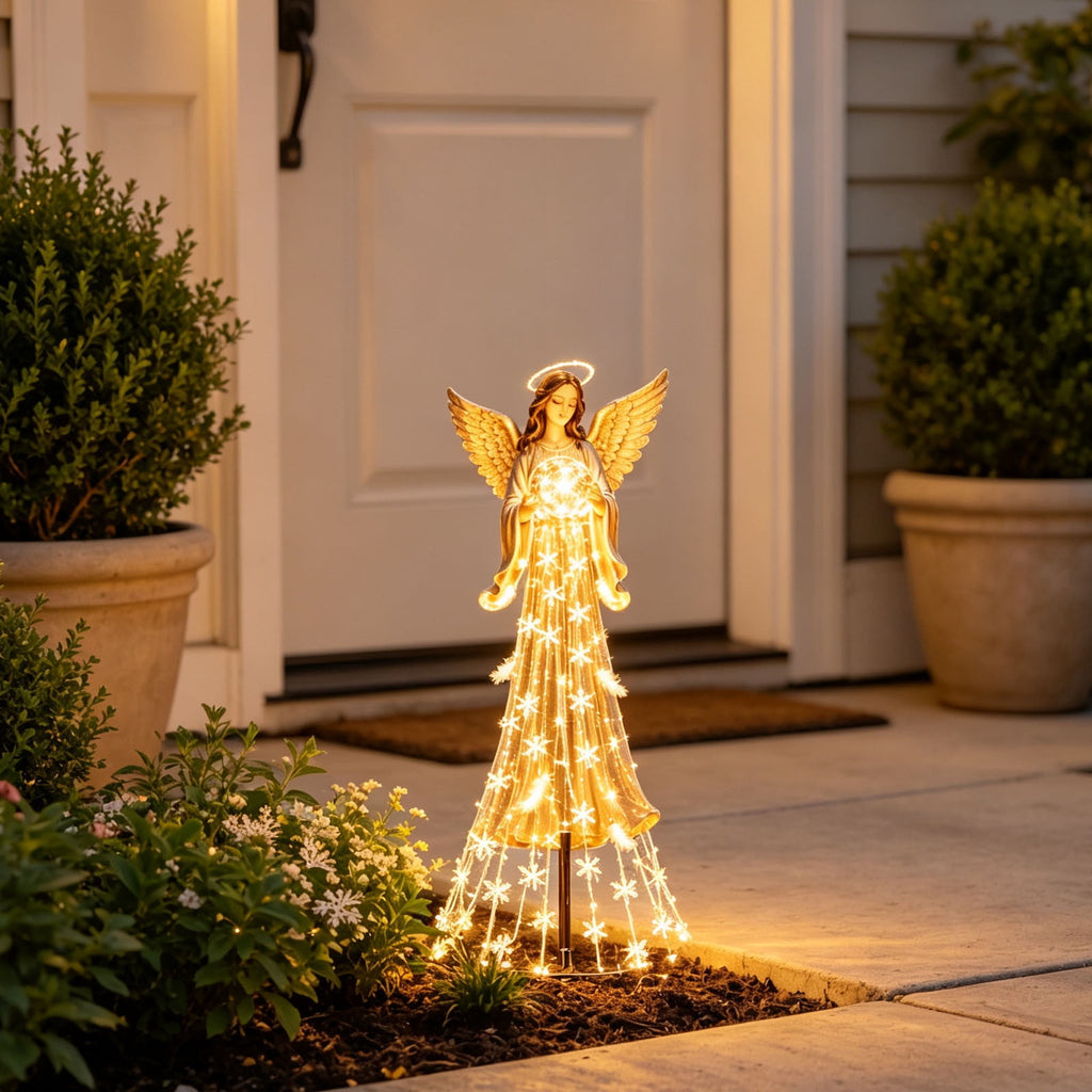 Halloween Solar Garden Stake Light,Metal Hanging Pumpkin Lantern Waterproof for Yard Lawn Proch