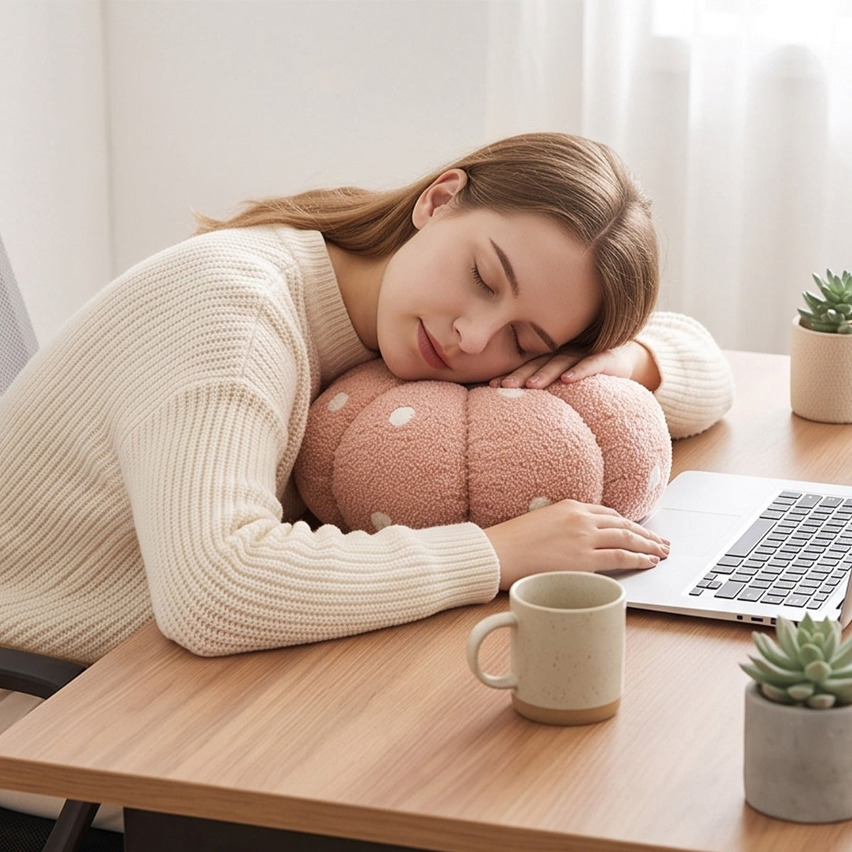 Yhmxh Soft Fluffy Pumpkin Throw Pillow, 3D Plush Sherpa Stuffed Pumpkin Cushion Decor, Cute Autumn Harvest Pumpkin Shaped Plush Toy for Sofa Couch Bed Farmhouse Thanksgiving Halloween Party Decor